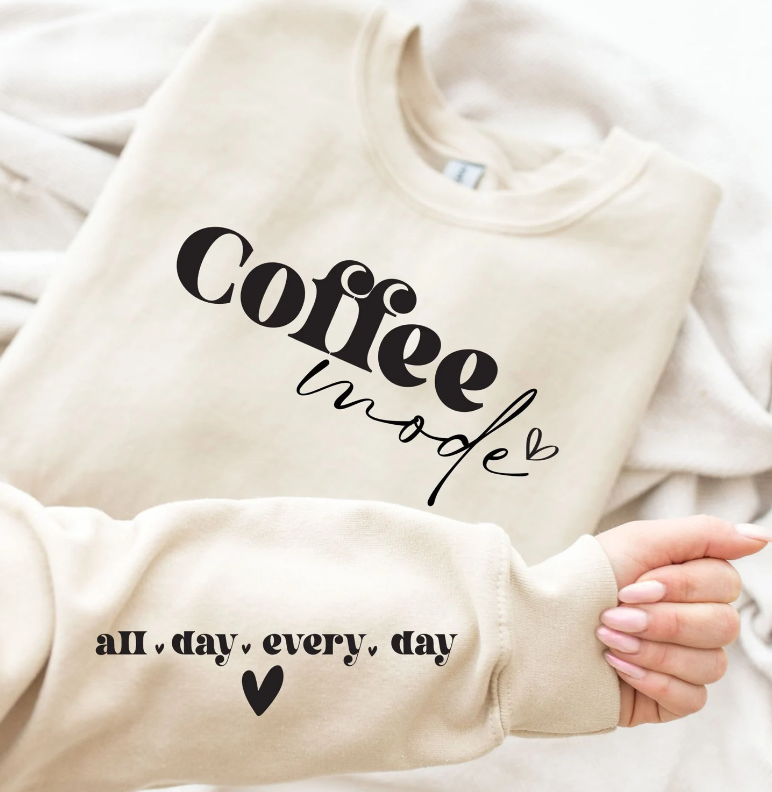 Coffee Mode Crewneck