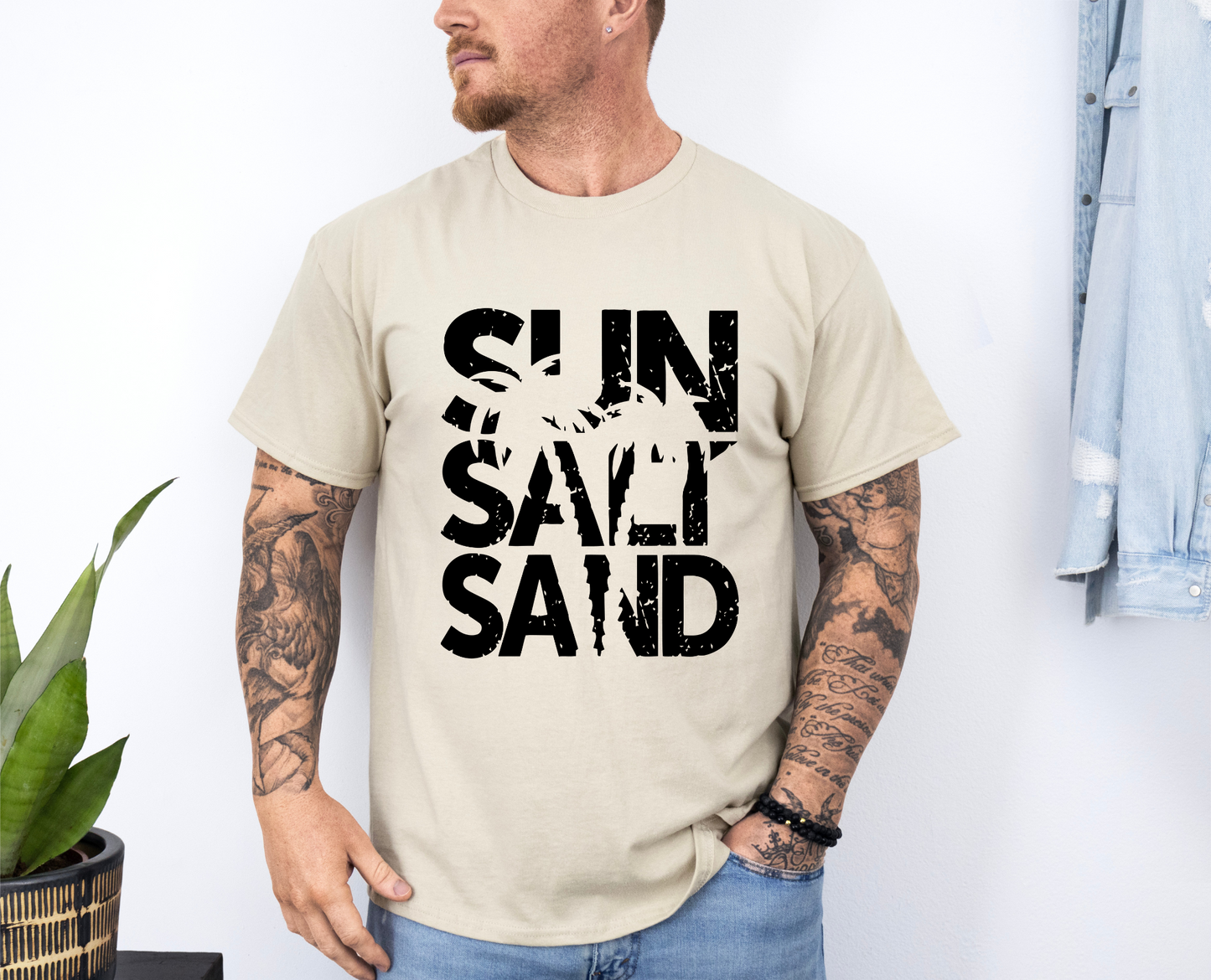 Sun Salt Sand Men's T-shirt