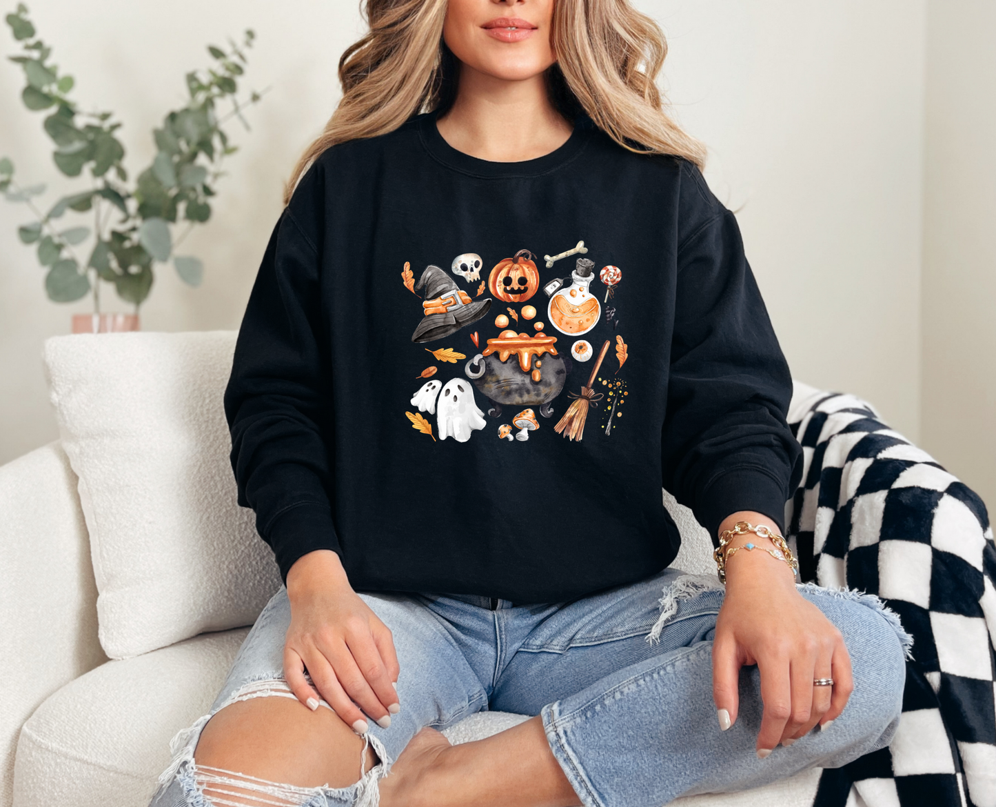 Spooky Vibes Crewneck