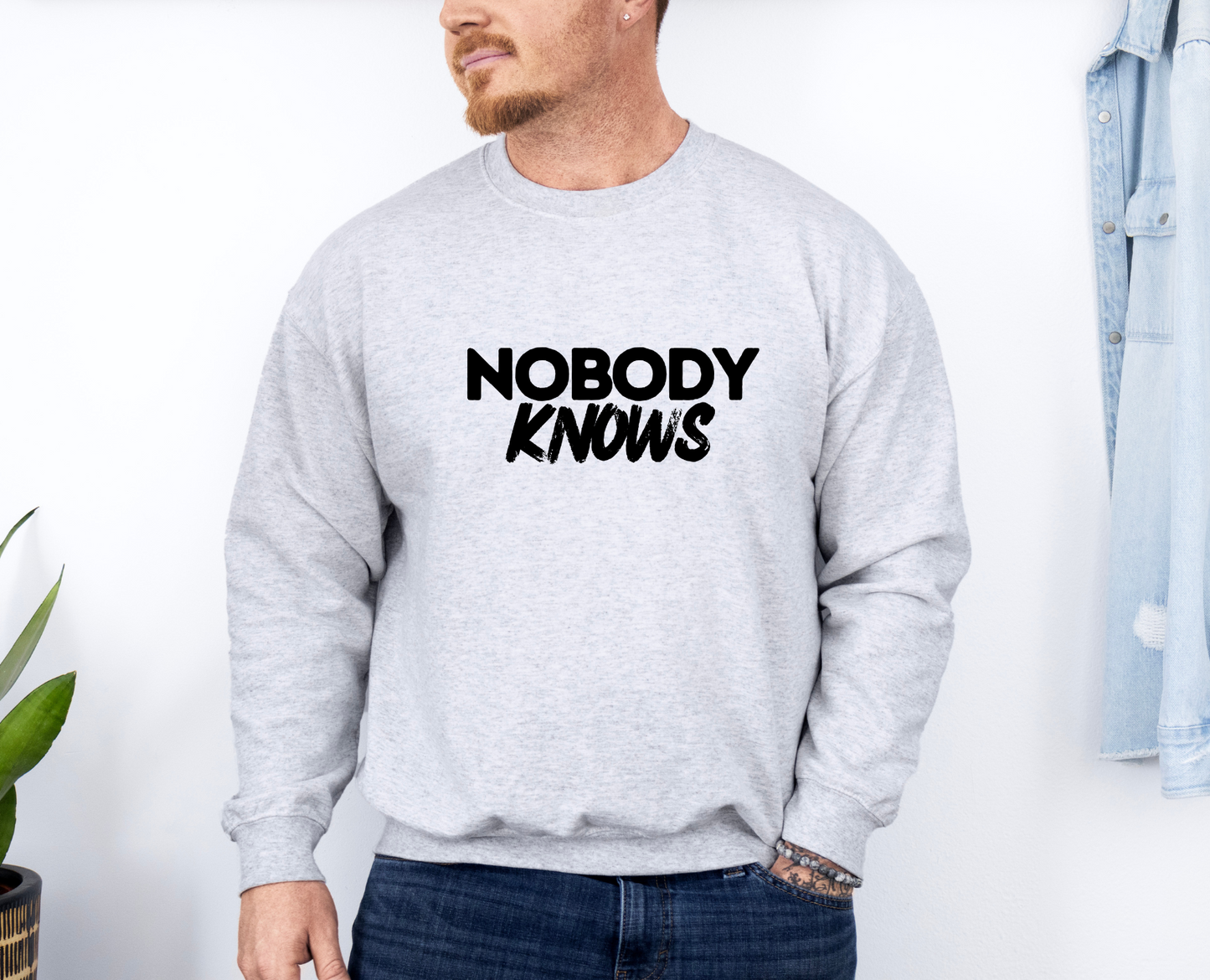 Nobody Knows Crewneck