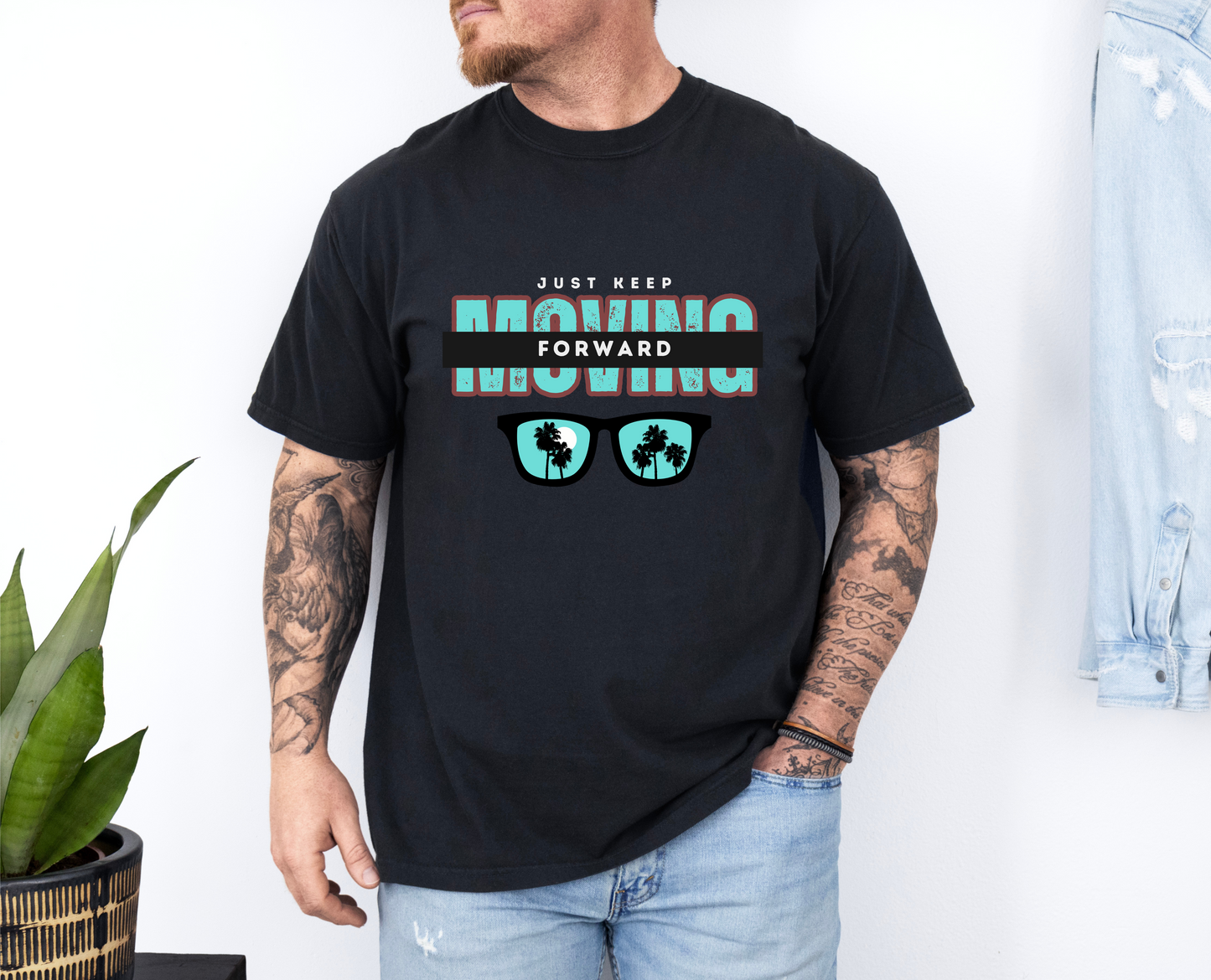 Just Keep Moving Forward T-shirt