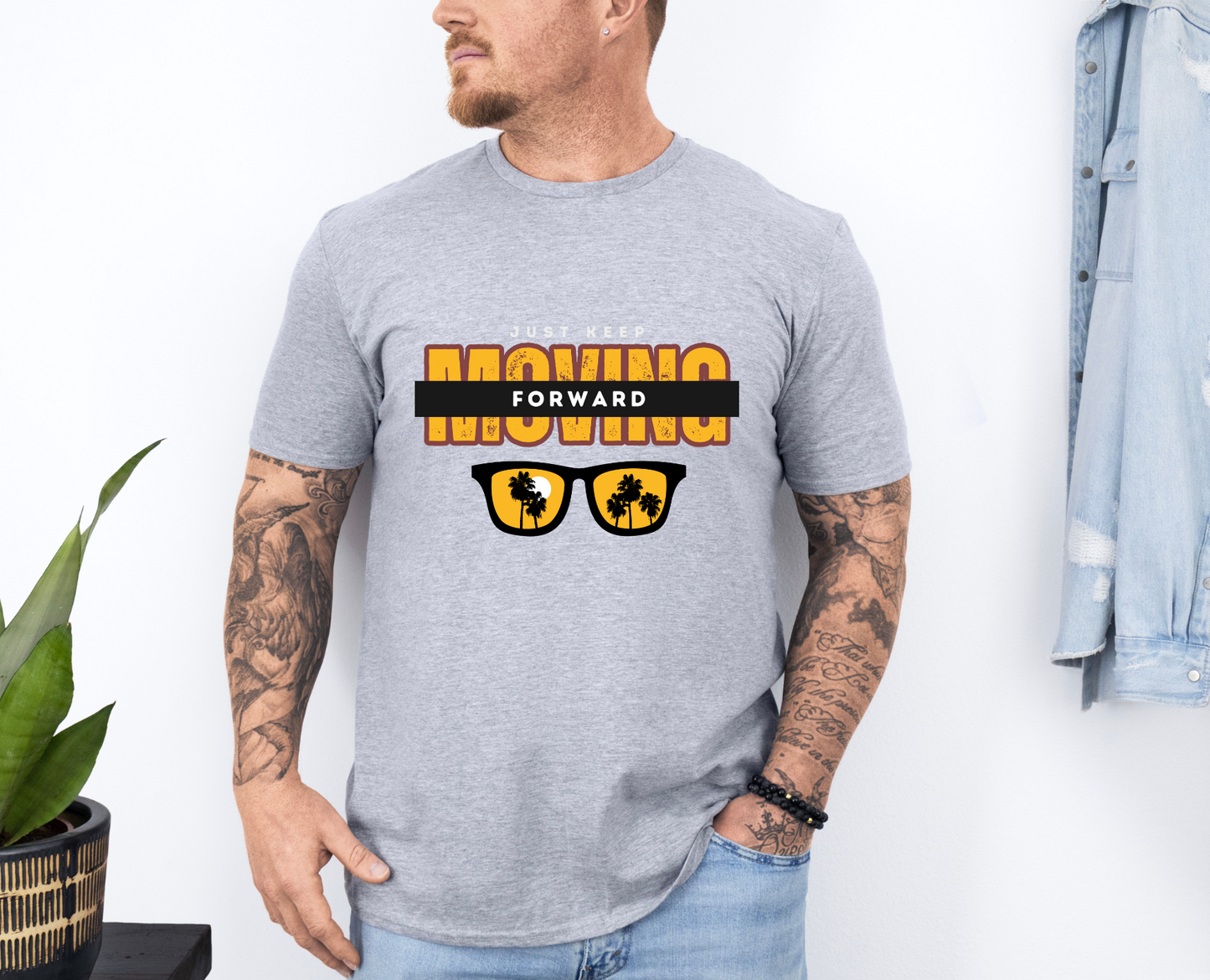 Just Keep Moving Forward T-shirt