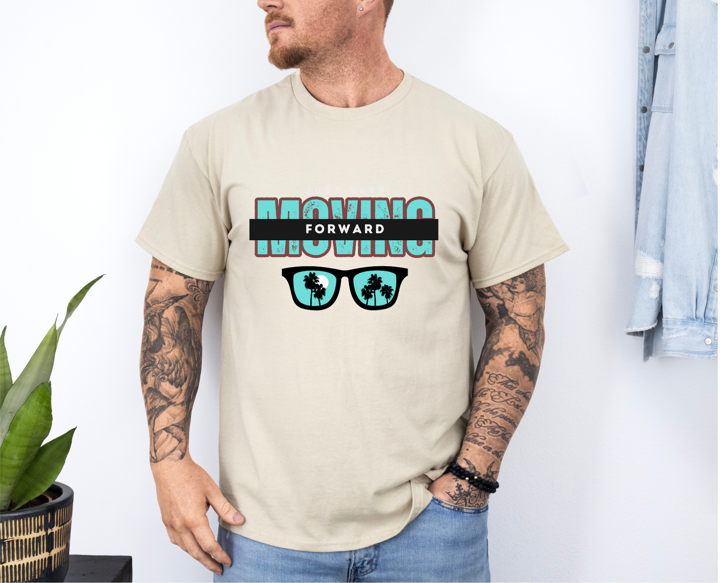 Just Keep Moving Forward T-shirt