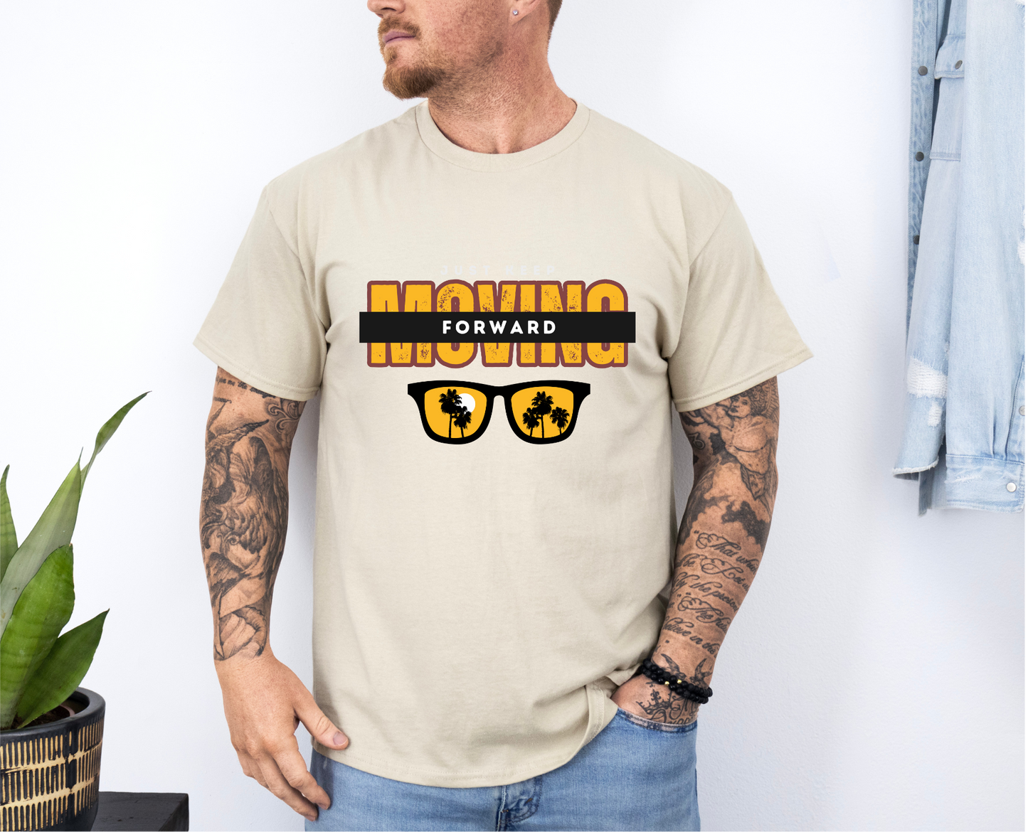 Just Keep Moving Forward T-shirt