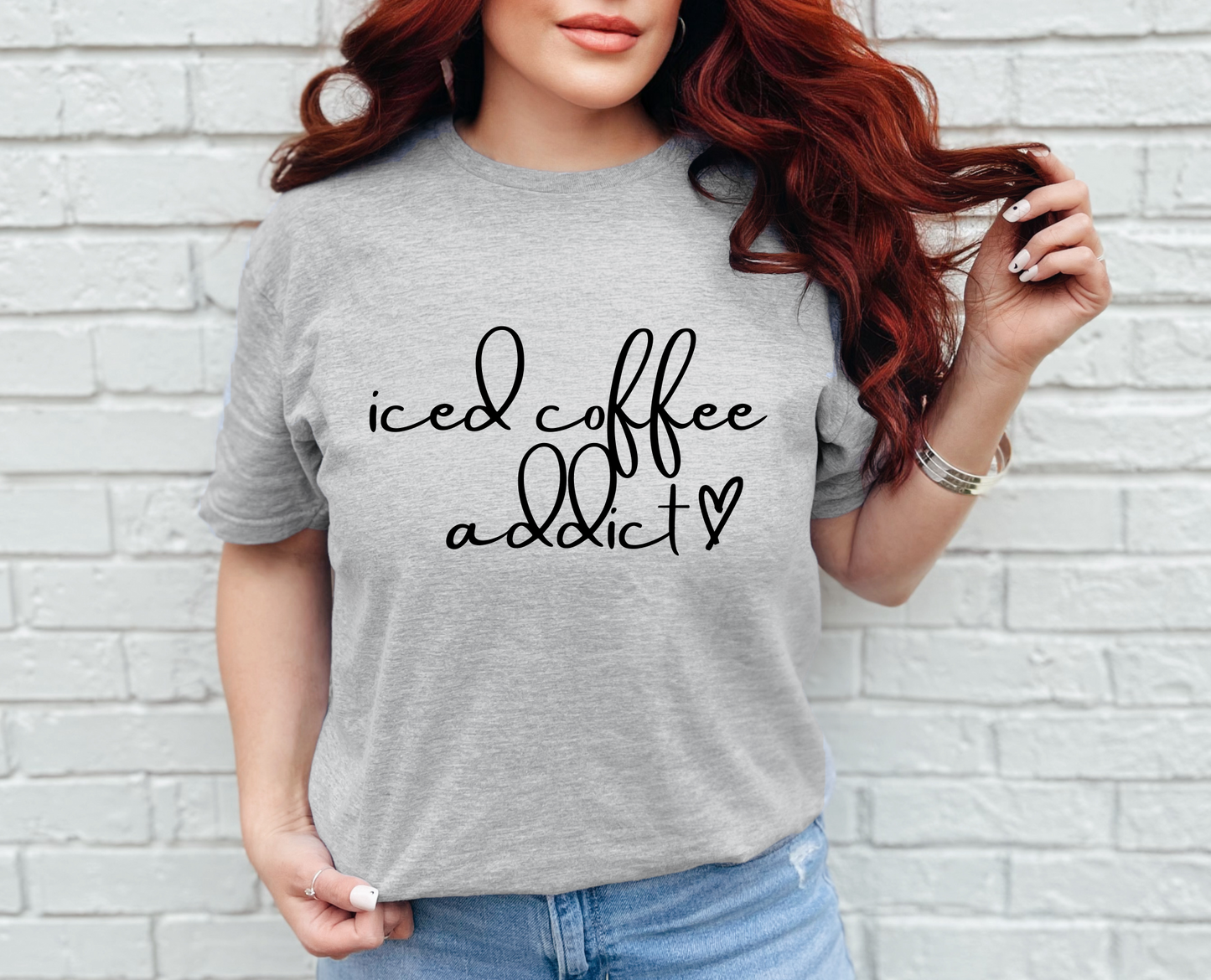 Iced Coffee Addict T-shirt