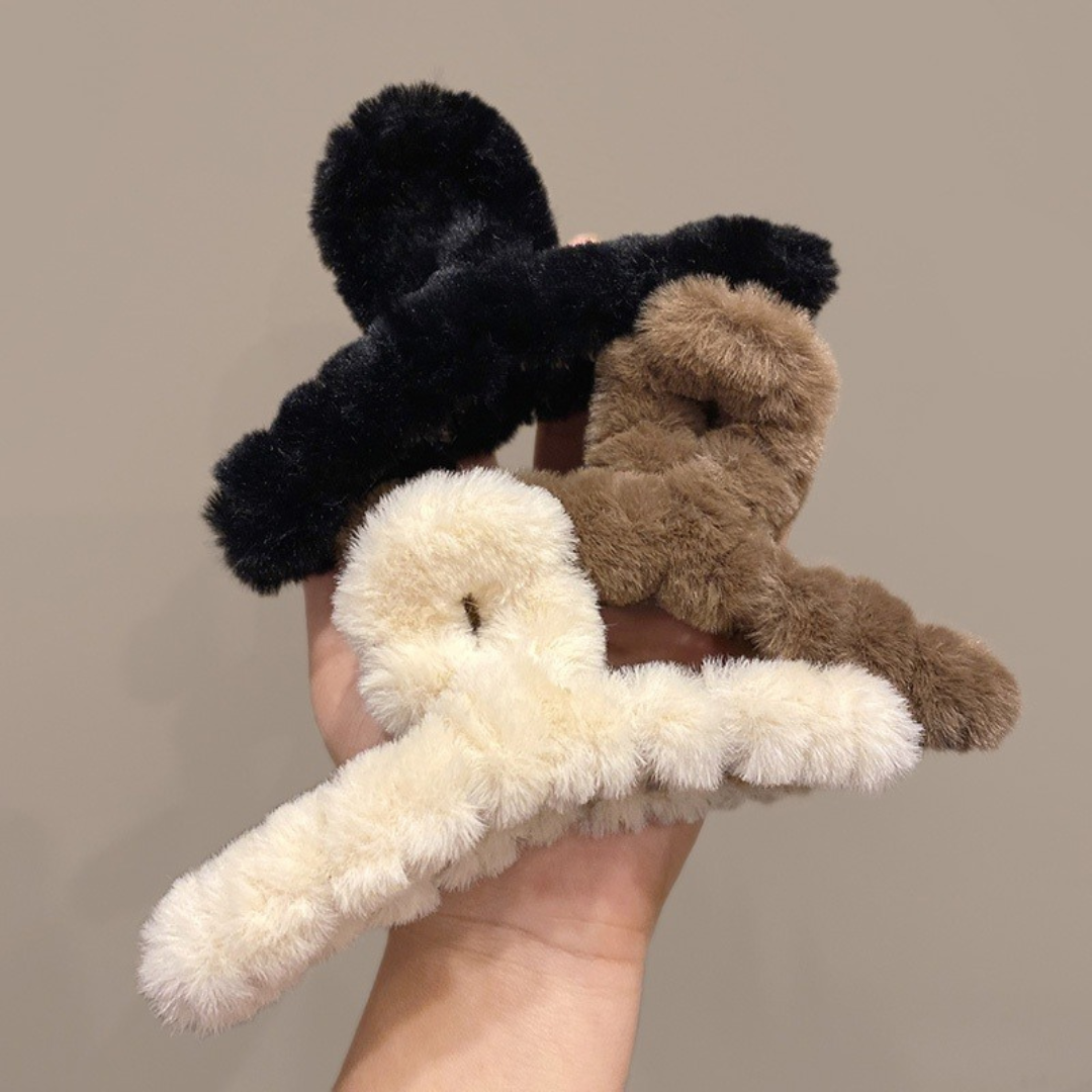 Plush Hair Clip