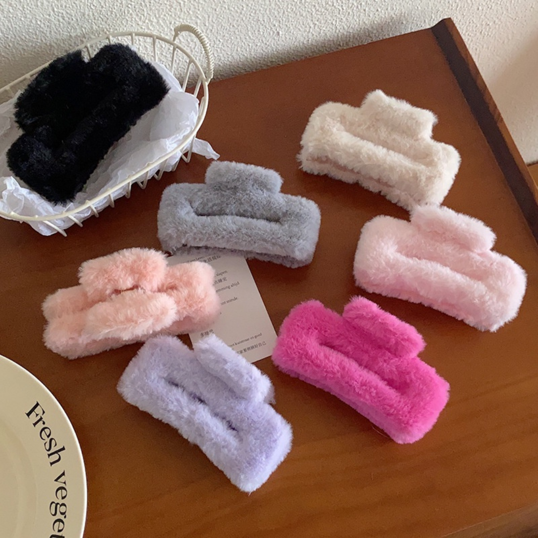 Plush Hair Candy Claw